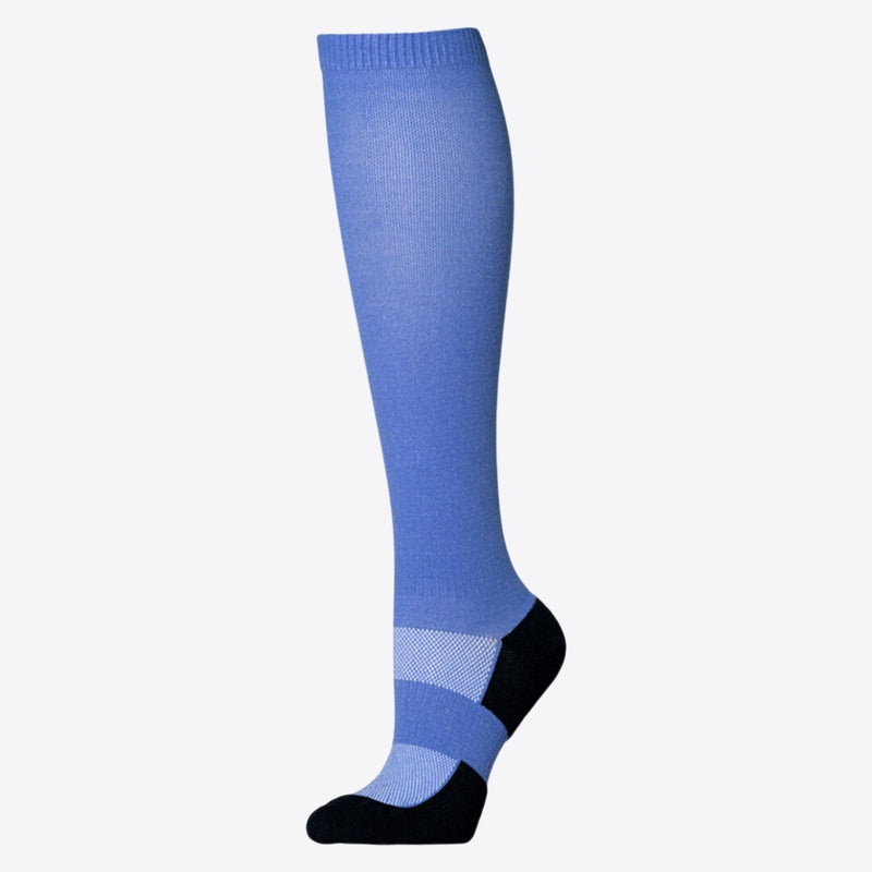 Adult Light Compression Socks - Delft Blue