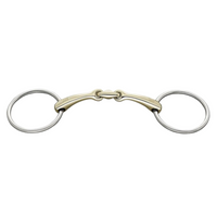 Dynamic RS Loose Ring Snaffle 16mm Sensogan- Double Join