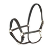 Leather Largo Halter - Brown & Black