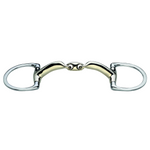 Novo Contact Snaffle Flat Ring - Double Join