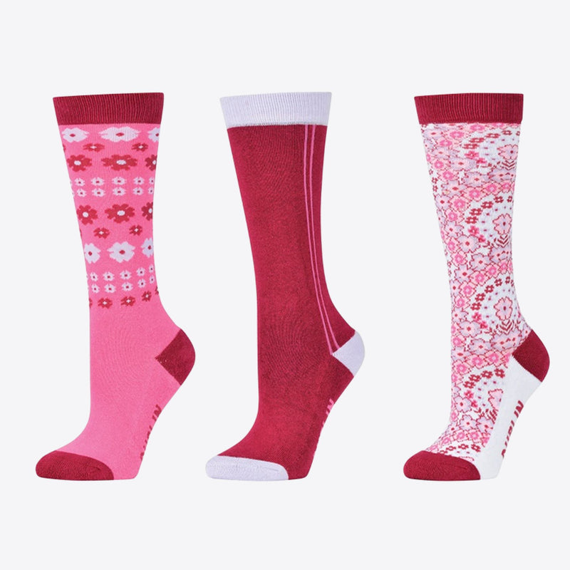 3 Pack Childs Socks - Pretty in Pink
