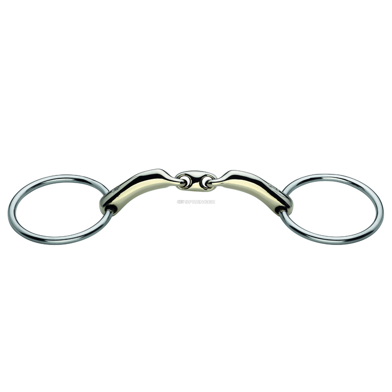 Novo Contact Loose Ring Snaffle - Double Join