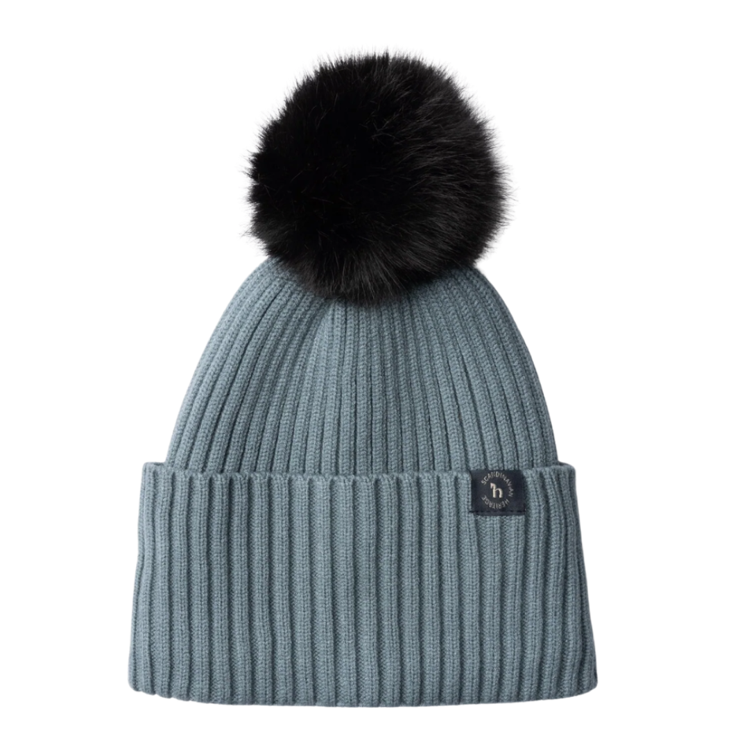 Nele Knitted Hat - Stormy Blue