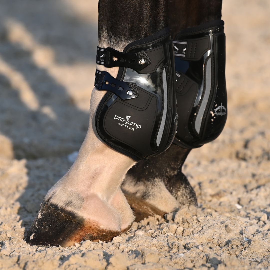 Pro Jump Active Fetlock Boots - Brown