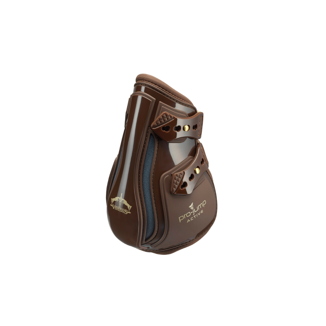 Pro Jump Active Fetlock Boots - Brown