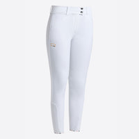 Woman's High Waist Breeches - White