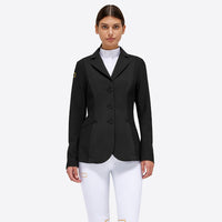 Jersey Mesh Riding Jacket - Black/Gold Logo
