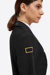 Jersey Mesh Riding Jacket - Black/Gold Logo