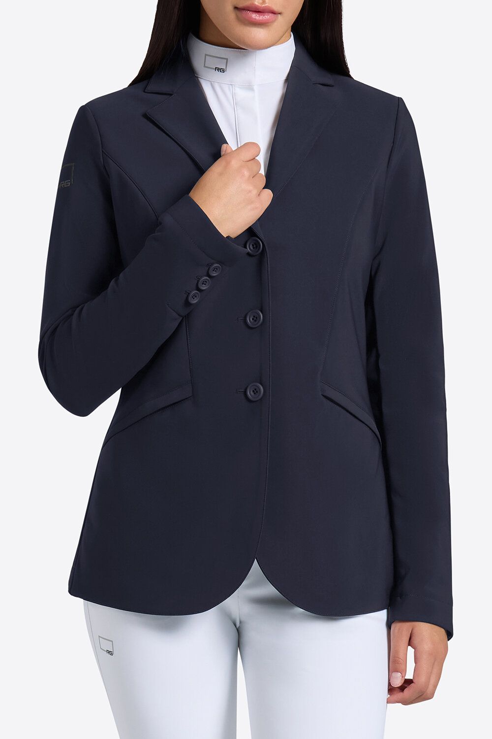 SS25 Jersey Riding Jacket - Navy – Rangiora Equestrian Supplies