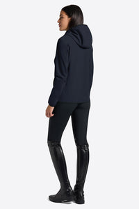 Hooded Softshell Jacket- Navy