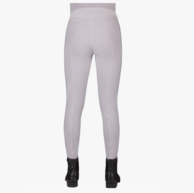 Kae Leg Grip Riding Tights - White 8/36