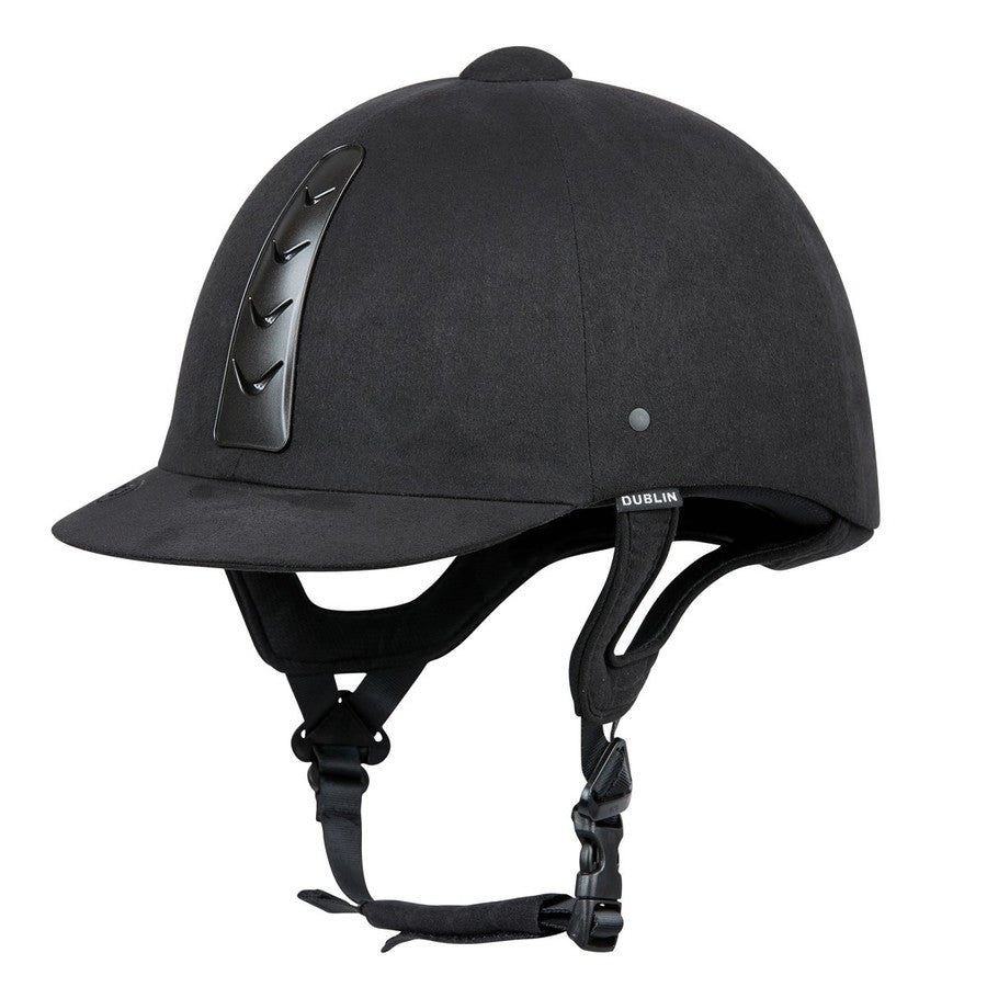 Dublin Riding Helmet Dublin - Silverline Helmet II - Black/Black – Rangiora Equestrian Supplies