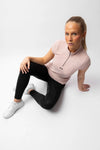 Joelle Short Sleeve Shirt - Sepia Rose