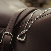 Sterling Silver Oval Belcher Chain 50cm