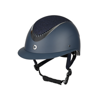 Calixto Shimmer Helmet - Matte Navy/Silver