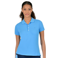 Lauren Short Sleeve Polo - Coastal Blue