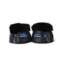 Tough-Tec Prime Fleece Trim Rubber Bell Boots - Black