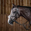 Working Fig 8 Noseband Bridle - Black