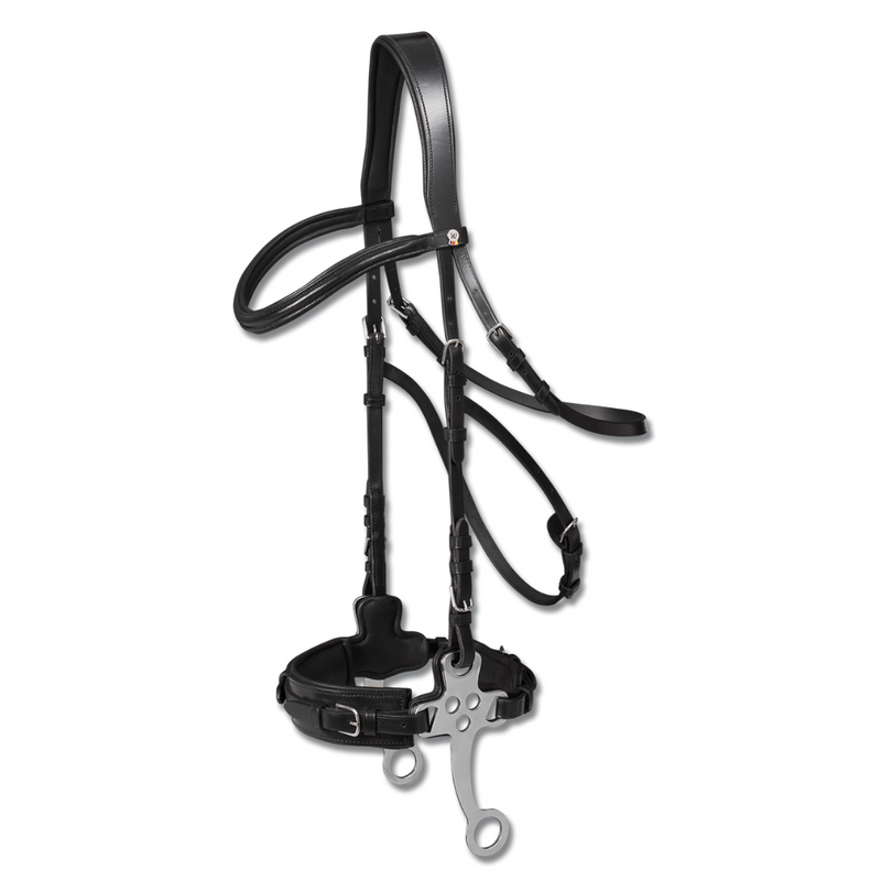 X-Line Hackamore Bridle - Black