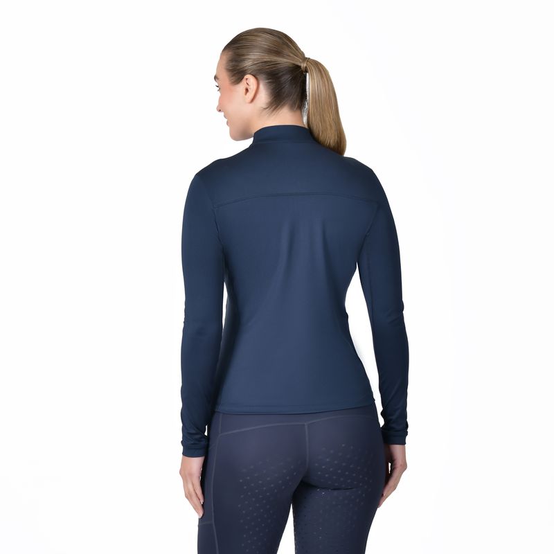Breathable Long Sleeve Riding Top - Navy