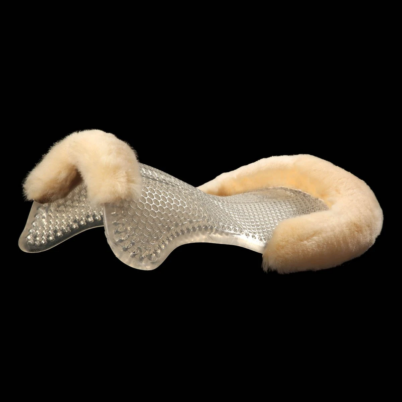 Acavallo - Gel Front Riser Sheepskin Pad - Natural – Rangiora ...