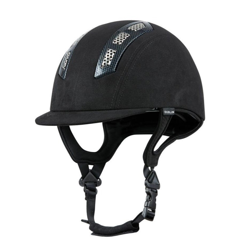 Dublin Riding Helmet Dublin - Arista Helmet - Black – Rangiora Equestrian Supplies