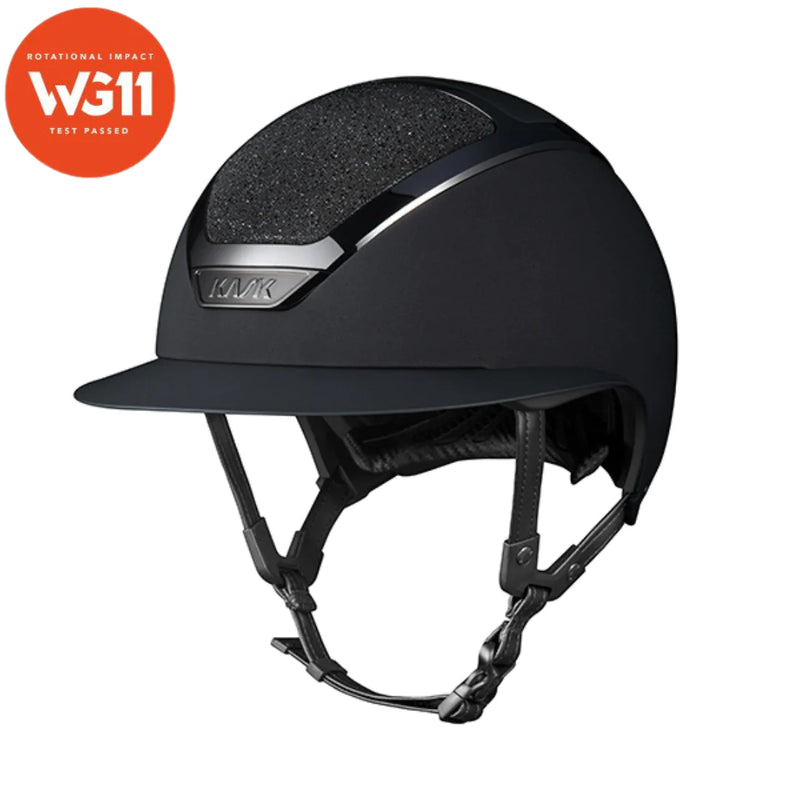 Star Lady Chrome Swarovski Frame - Black/Black