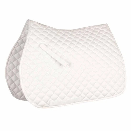 Grand Prix All Purpose Saddle Pad - White