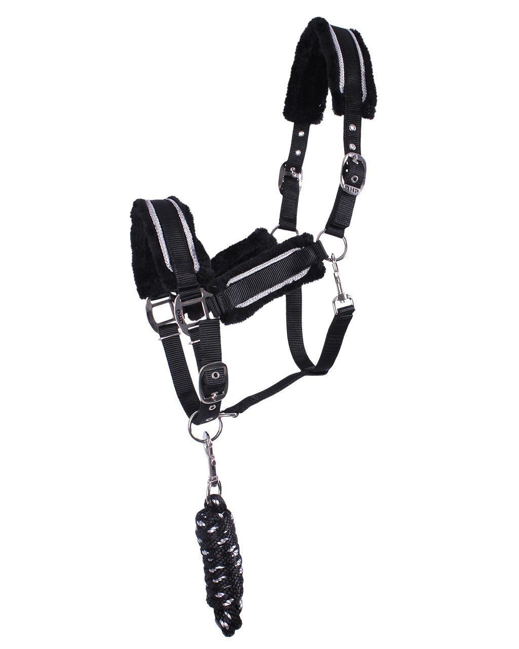 Headcollar Set Dolci - Black/Silver