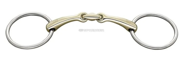 Dynamic RS Loose Ring Snaffle 16mm Sensogan- Double Join 125mm
