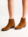 Cassidy Suede Cordoban Cowboy Boot - Peat