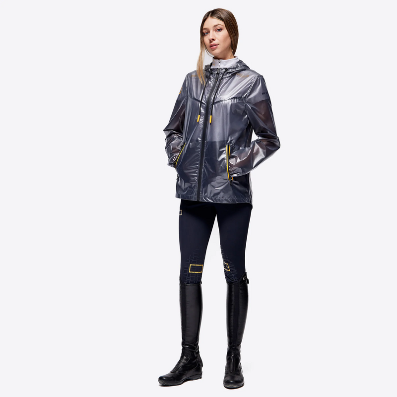 RG Waterproof Nylon Hooded Jacket - Grey