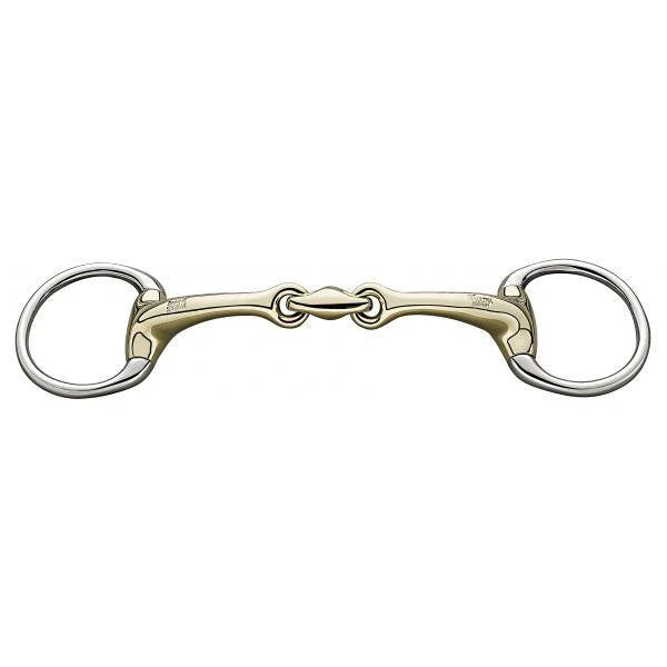 Dynamic RS Eggbutt Double Join Bradoon 14mm