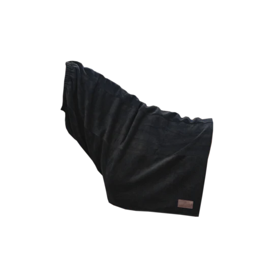 Heavy Fleece Horse Scarf - Navy