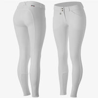 Grand Prix Women's Full Seat Breeches - White