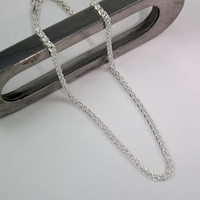 Sterling Silver Wheat Chain (2.5mm) 55cm
