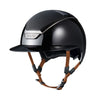 Star Lady Pure Shine - Black w Light Brown Leather Harness
