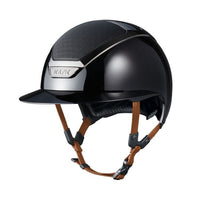 Star Lady Pure Shine - Black w Light Brown Leather Harness