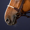 New English Rope Noseband - Brown