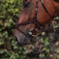 New English X-Fit Noseband - Brown