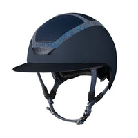 Star Lady Chrome Swarovski Frame - Navy/Parsh