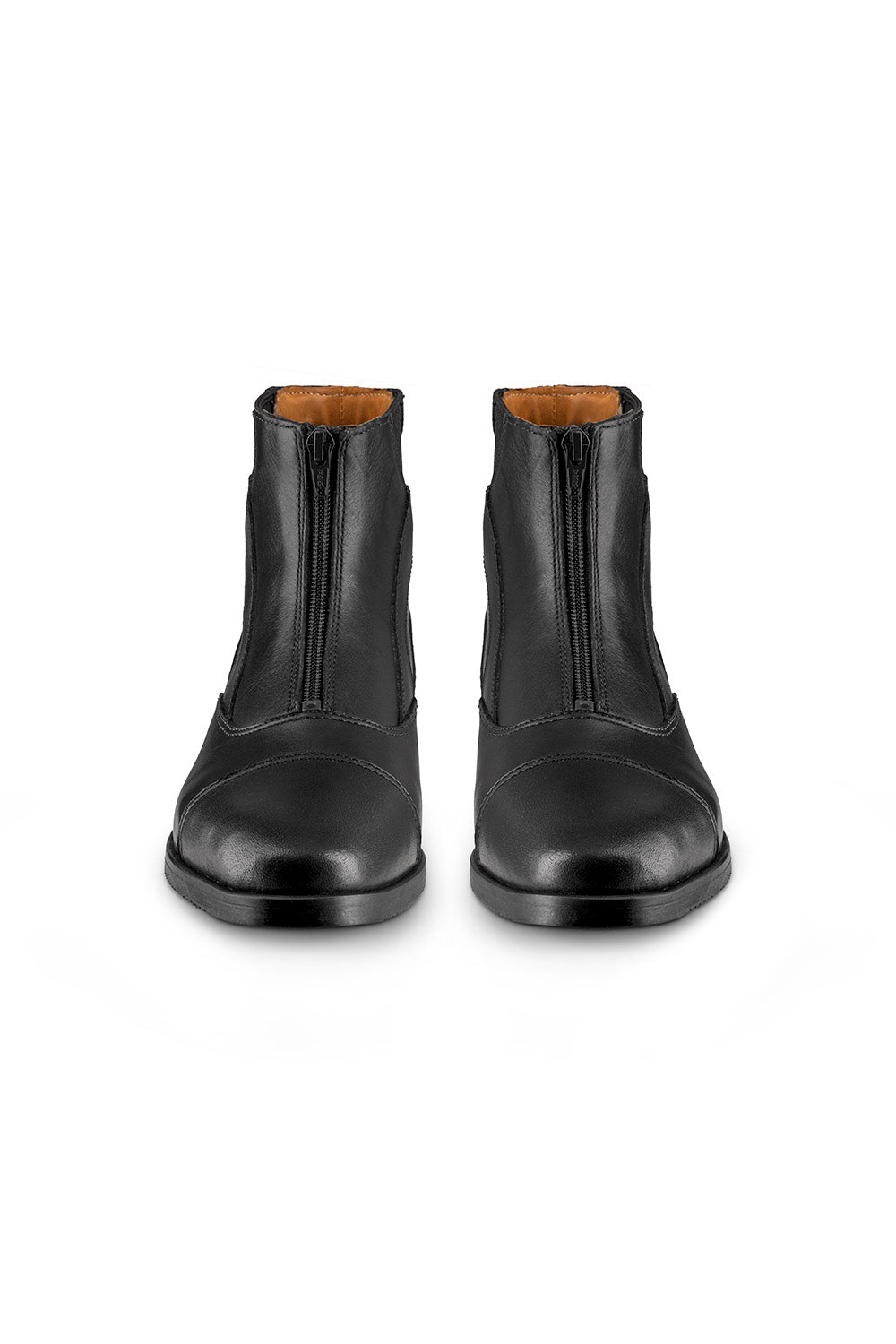 EGO7 Taurus Front Zip Short Riding Boots Black Rangiora Equestrian Supplies