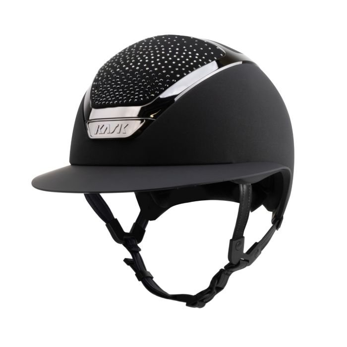 Star Lady Chrome Swarovski Mix Waterfence - Black/Black