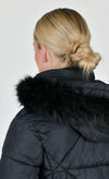 Eva Ladies Puffer Jacket - Black