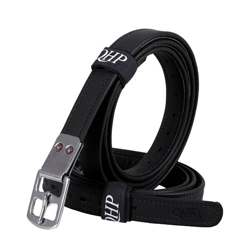 QHP - Ultra Strong Stirrup Leathers - Black