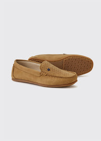 Cannes Boat Shoes - Tan