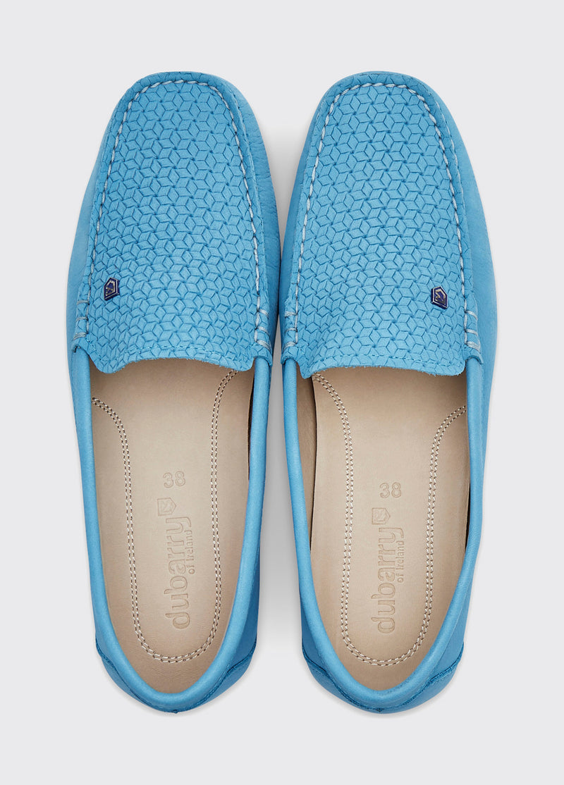 Cannes Boat Shoes - Blue Mist