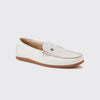 Cannes Boat Shoes - Sail White