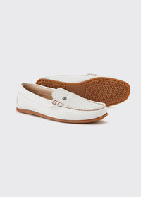 Cannes Boat Shoes - Sail White