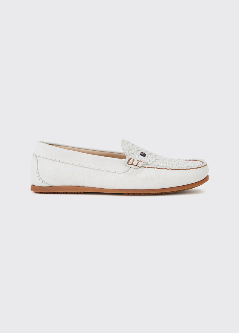 Cannes Boat Shoes - Sail White